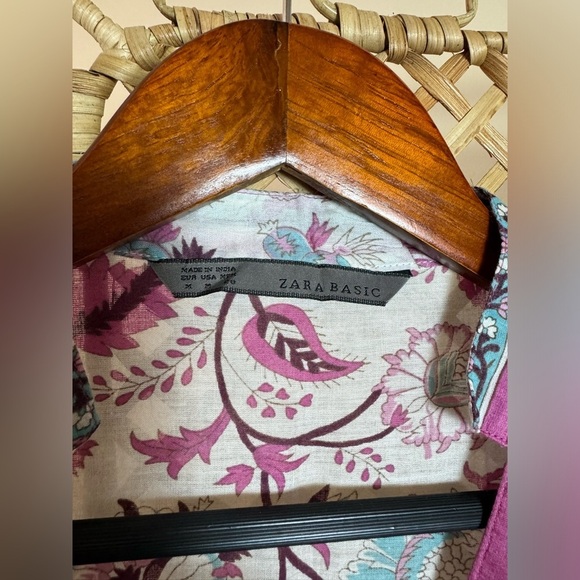 Zara Cotton Floral Tunic - Picture 9 of 9